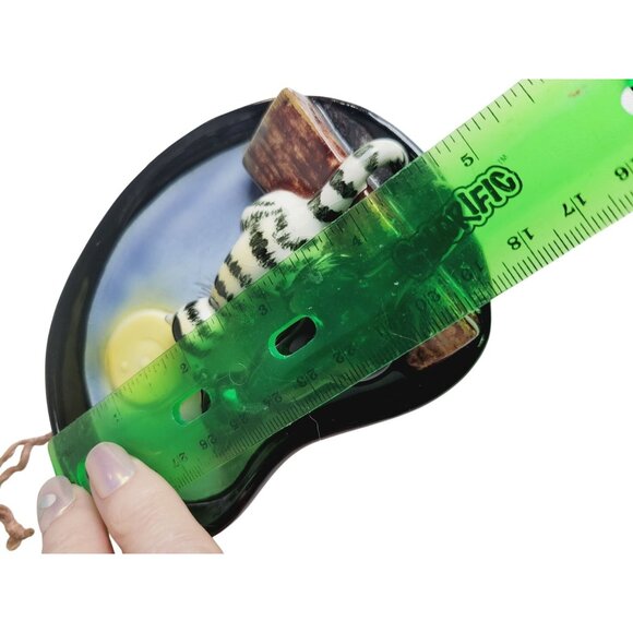 Rare Hummel & Goebel Wall Hanging West Germany Ceramic Two Cats Moon Gazing - Picture 3 of 4